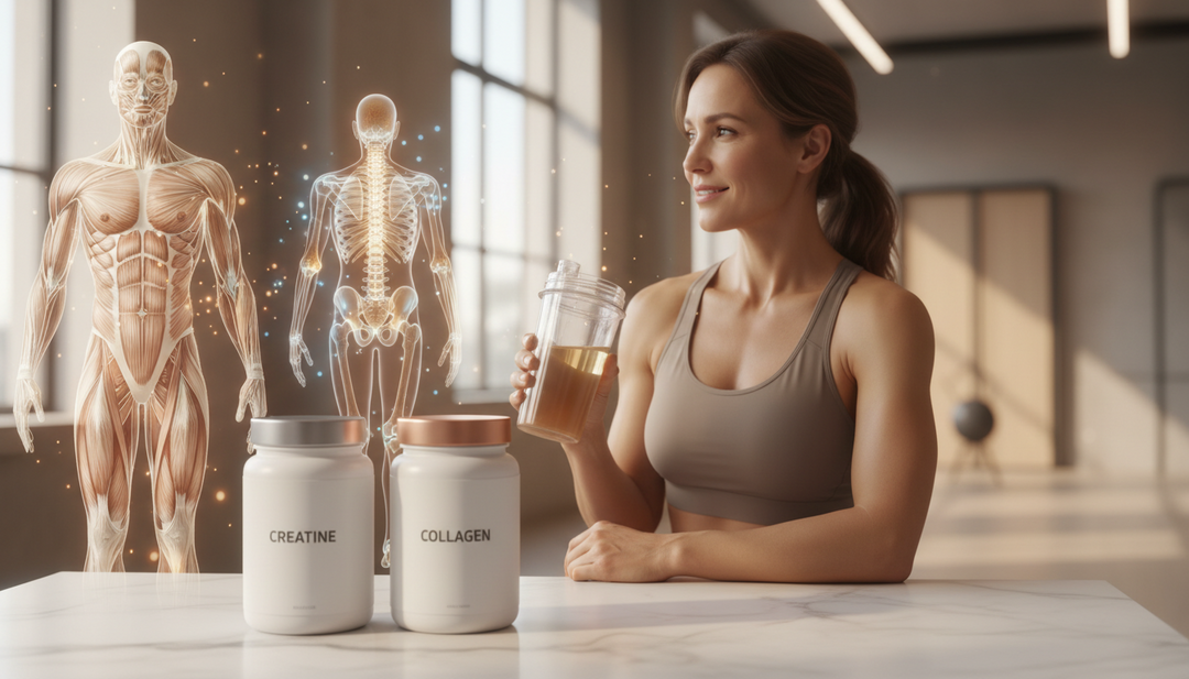Creatina y colágeno: ¿tienen relación y vale la pena combinarlos?