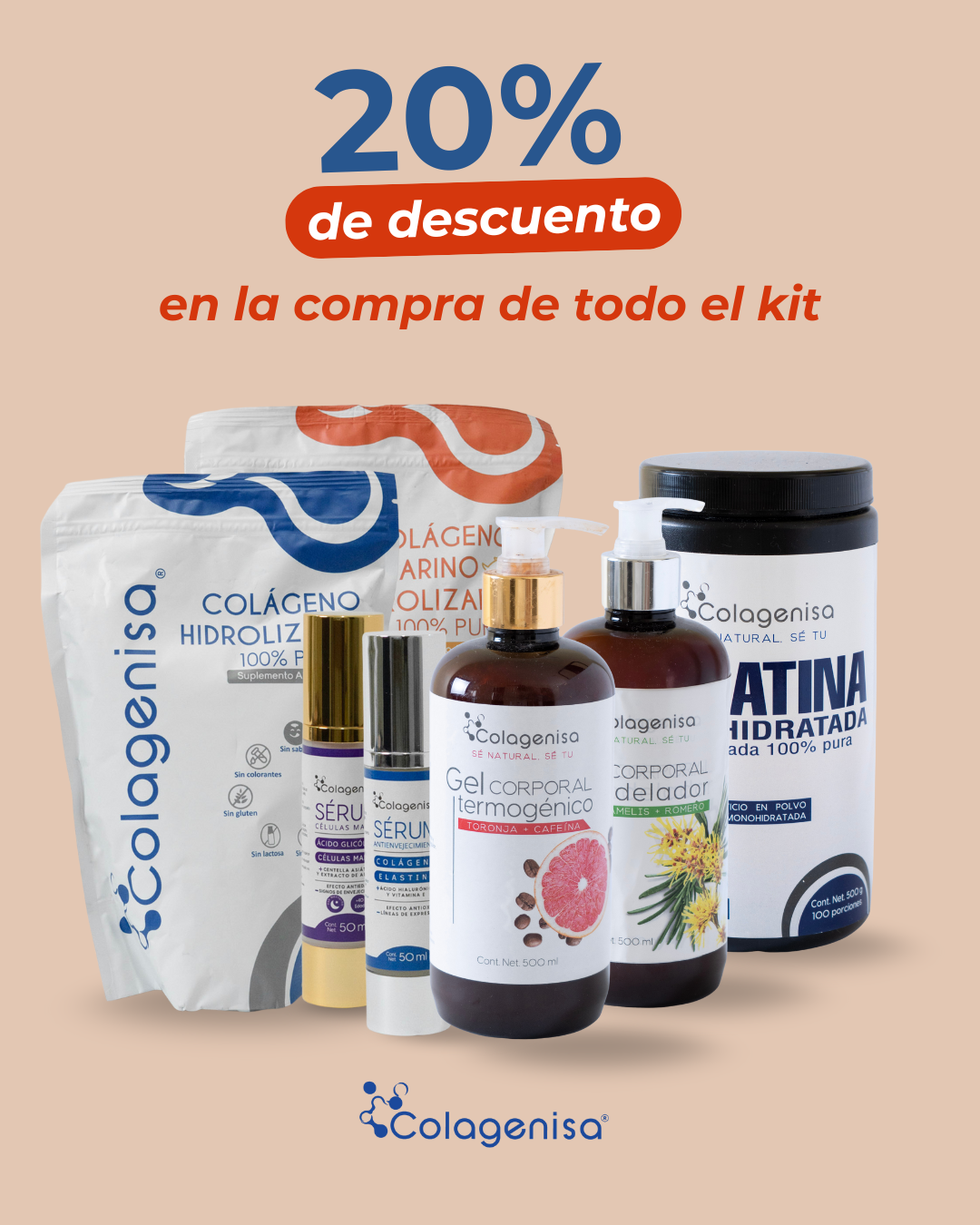 Kit Colagenisa completo