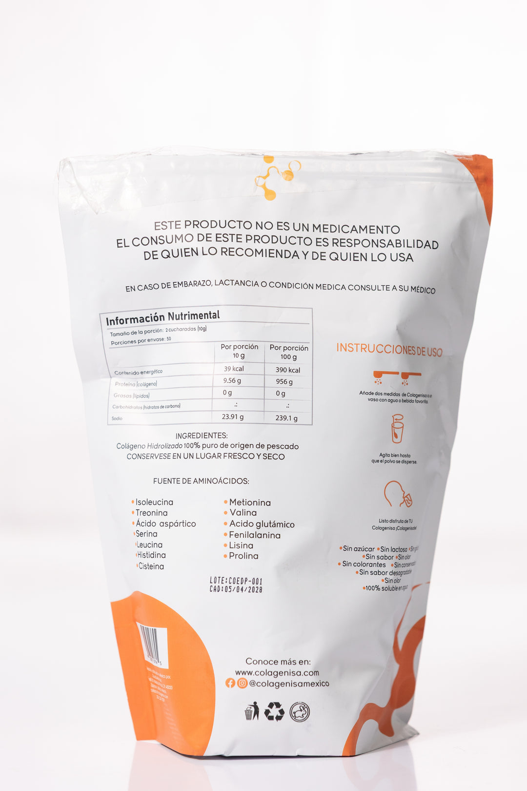 COLÁGENO HIDROLIZADO MARINO